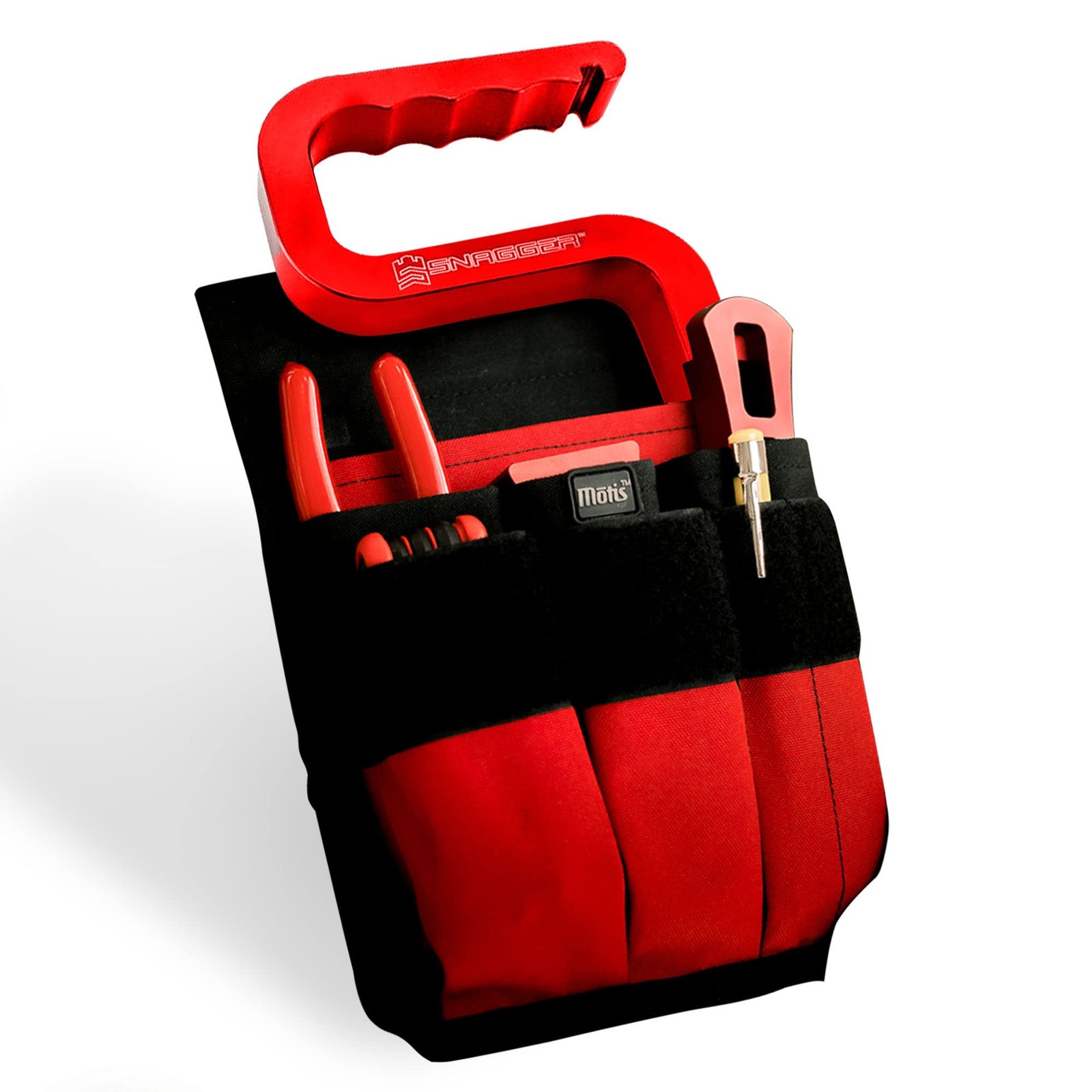 Fire Pocket Organizer Pouch Webbing Carry Handle Firefighter Tool Kit Bag