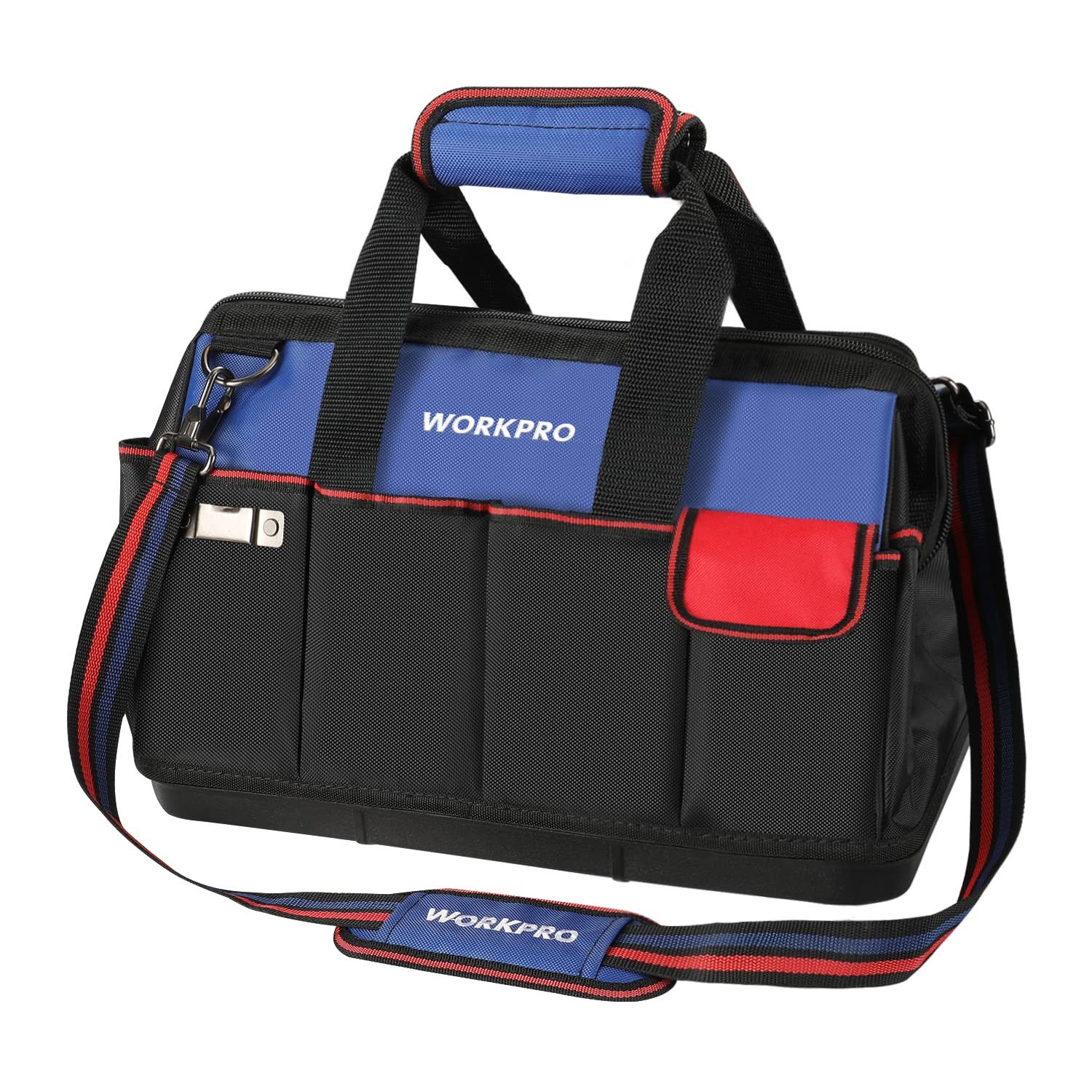 Waterproof 18 Inch Workpro Tool Bag Open Top Heavy Duty Tool Storage with