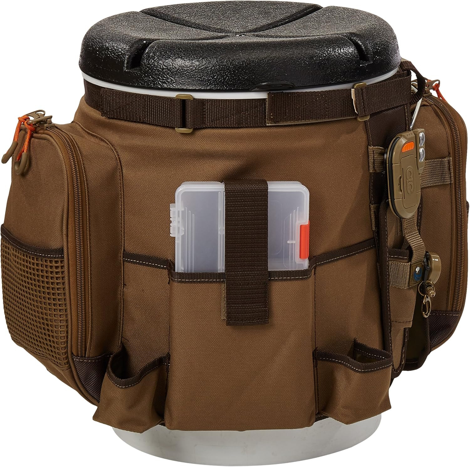 Wild River by CLC Tackle Tek Rigger Lighted Bucket Organizer, Plier Holde WT3507