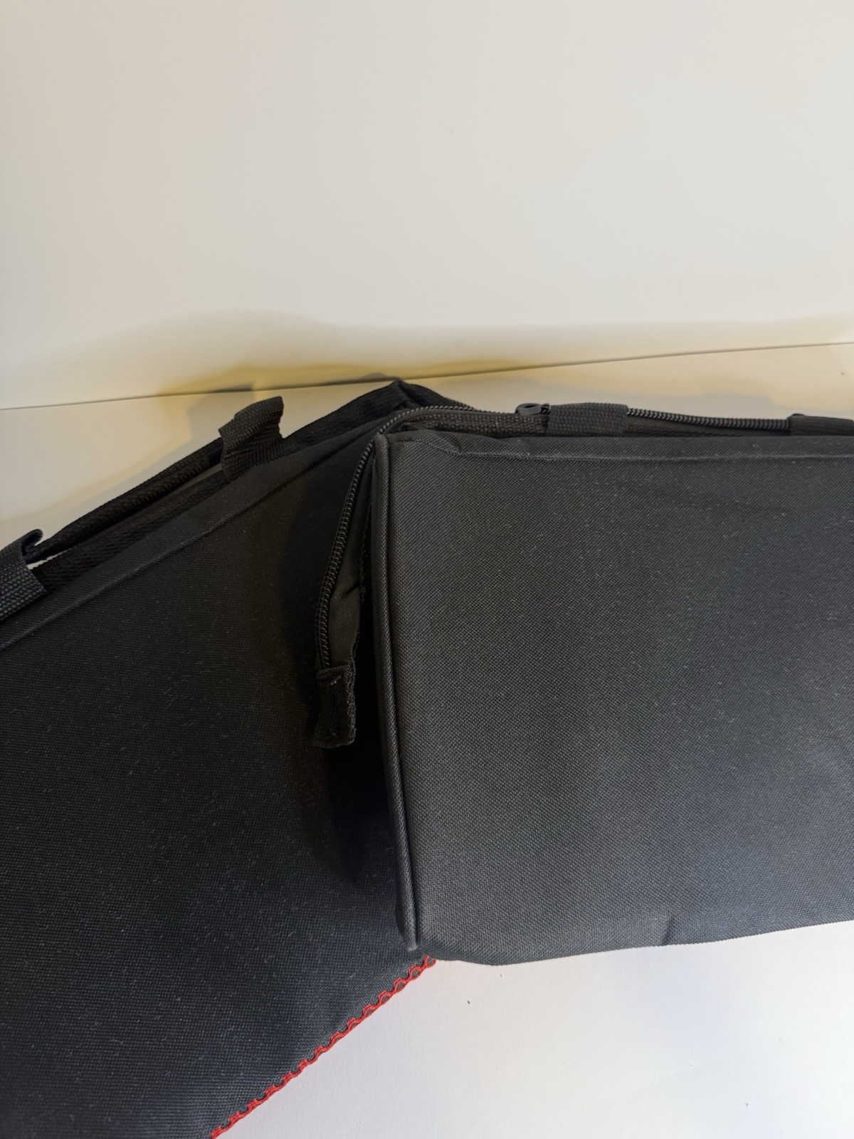 2 Craftsman 13″ Large Mouth Tool Bag – Black/Red