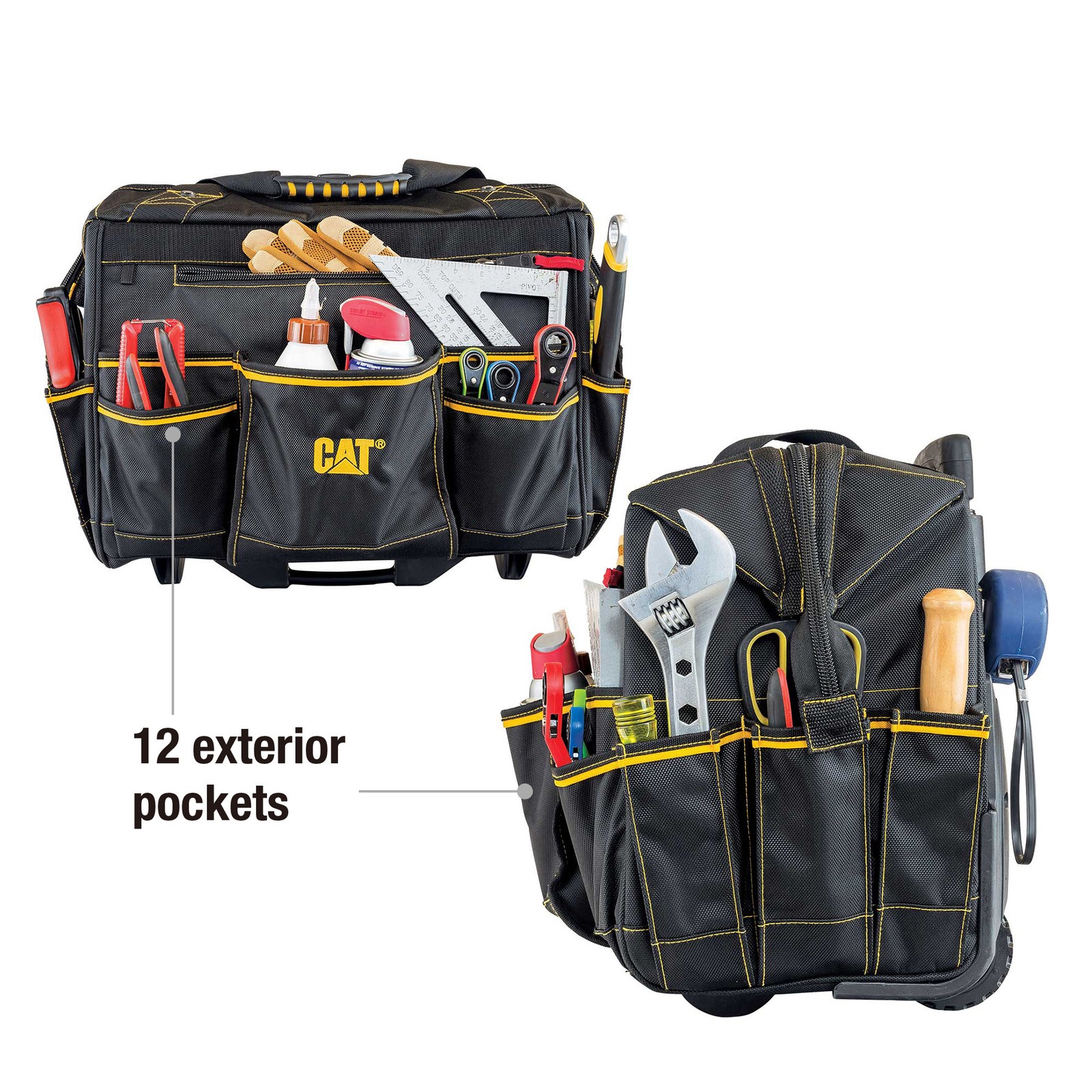 Cat 18 Inch Pro Rolling Tool Bag (Discontinued) – 980198N