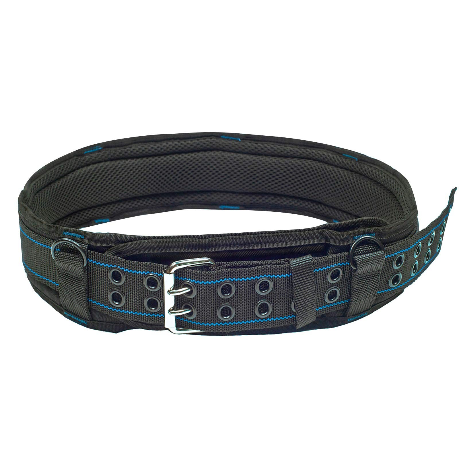 AISENIN 3 in Padded Tool Belt for Heavy Duty Work Blue Black