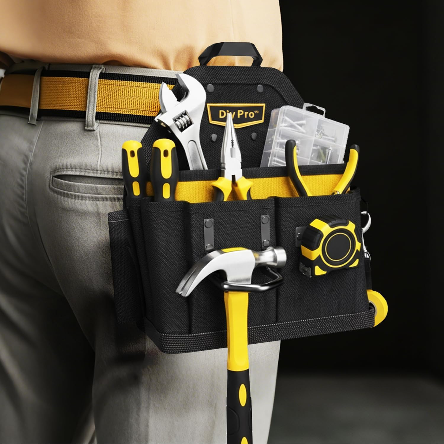 Tool Pouches, Tool Belt Pouch, Electrician Tool Pouch, Quickly Attach & Release