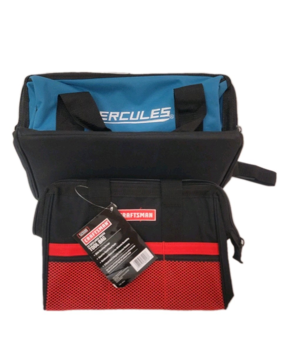 Two Tool bag Combination 16 inch / 13 inch Canvas Red/black ,Black/Blue.