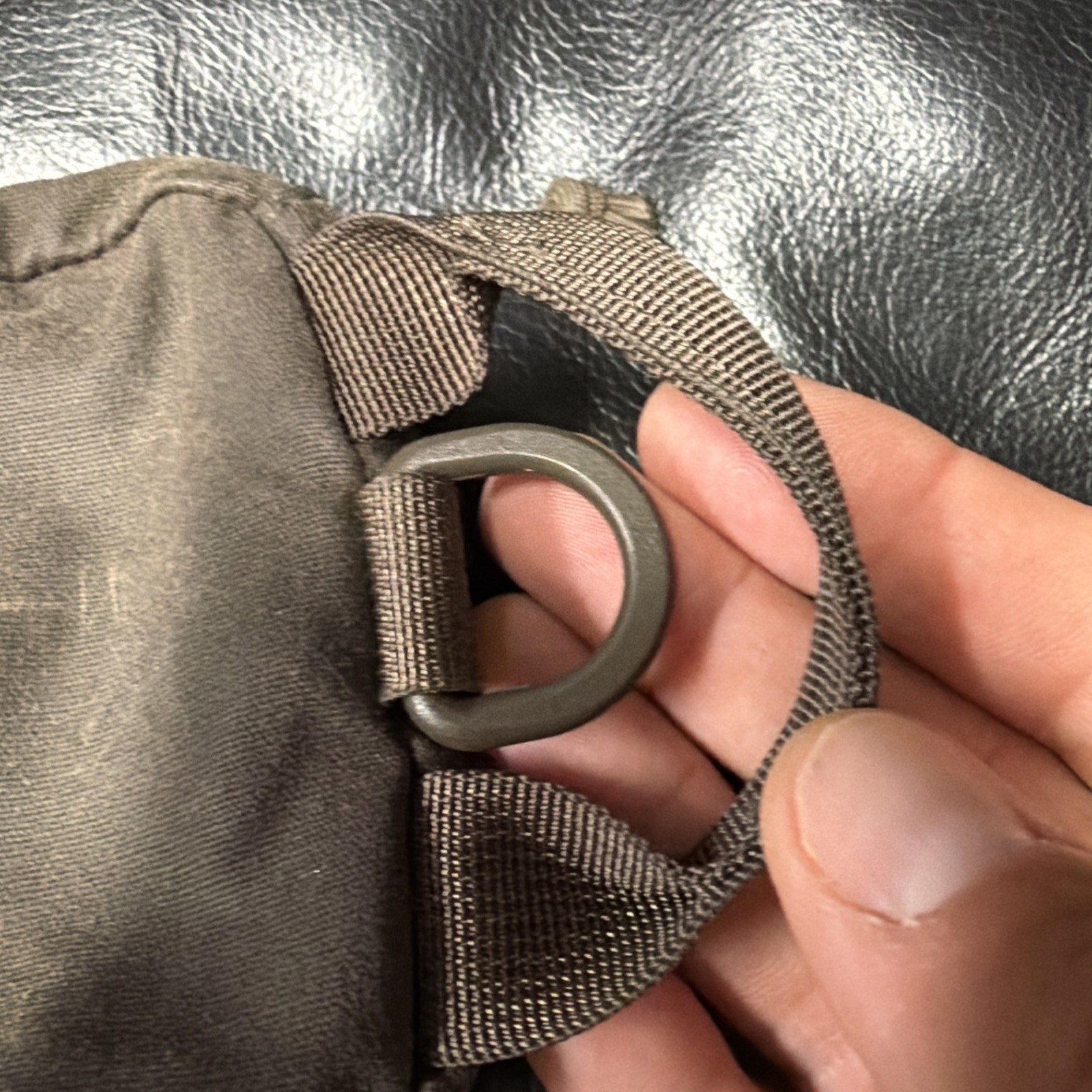 Lochby Venture Pouch Brown + Mini Venture Pouch Black 2 Waxed Canvas Pouches