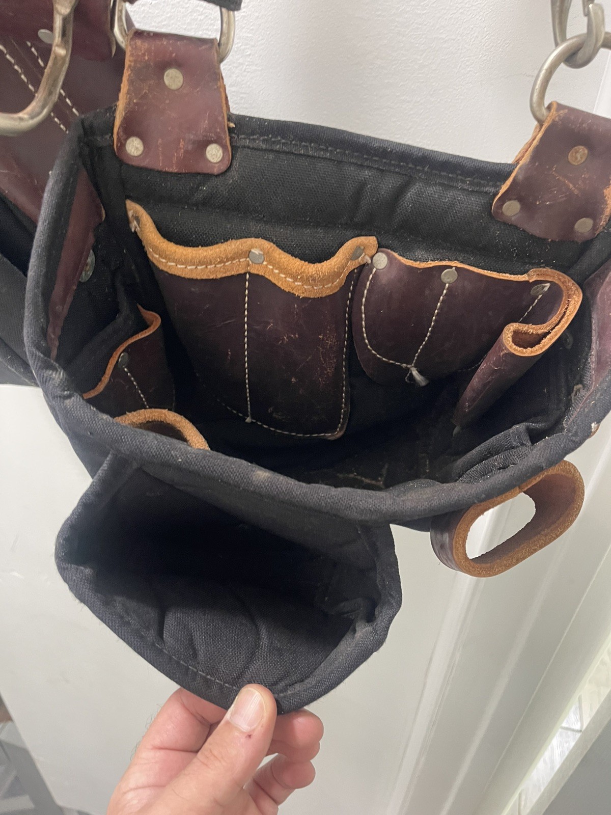 Occidental Leather Tool Belt, Pro Framer Set With Stronghold Suspenders