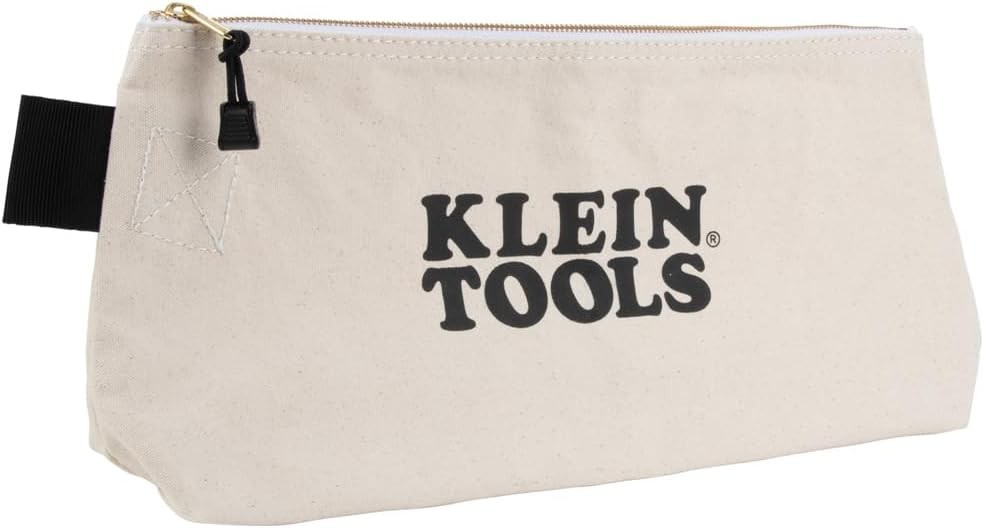 Multipurpose 16-Inch Zipper Bag: Durable Canvas Organizer for Tools & Crafts