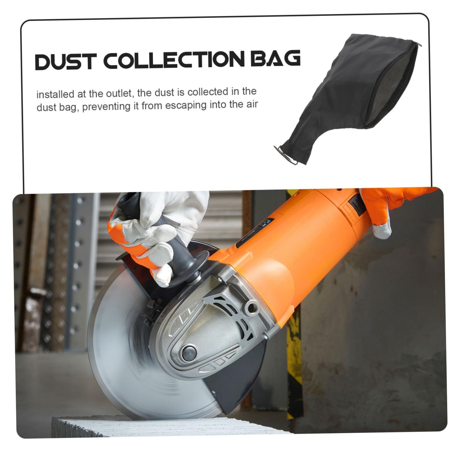 Heavy Duty Dust Collection Bag for Circular Saw Track Saw, Universal Sawdust …
