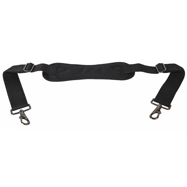 Westward Adjustable, Padded Tool Bag Shoulder Strap, Black 5MZL5 Westward 5MZL5