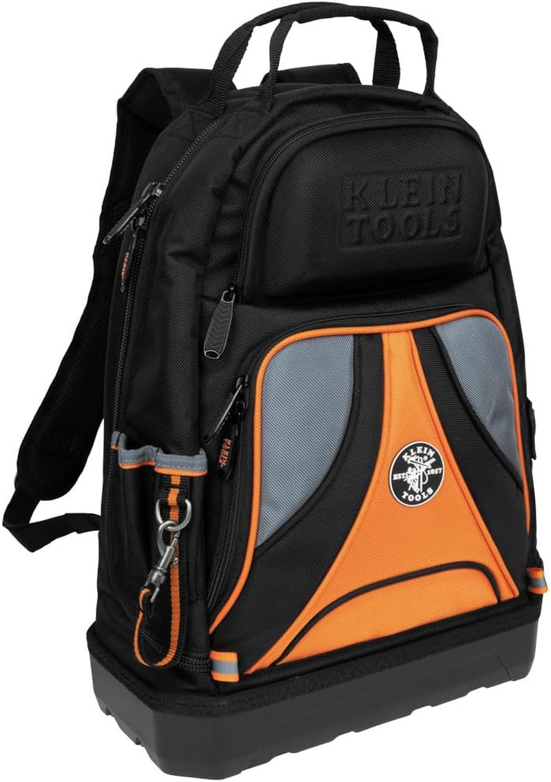 80038 Backpack Tool Kit, Tradesman Pro Backpack, Zipper Tool Bags, and Magnetize