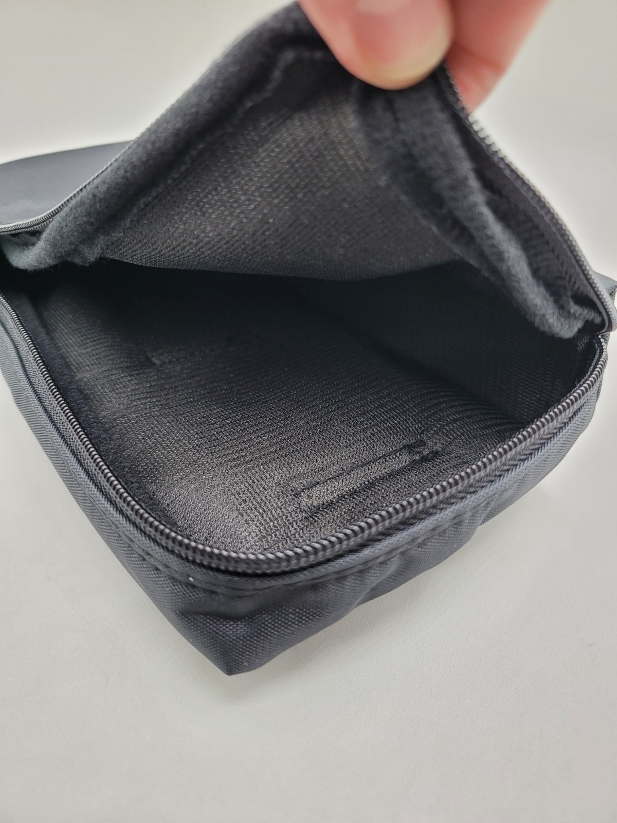 New Soft Carrying Case Polyester 9″ H x 4″ W Inside Pocket Black Zippered Holder