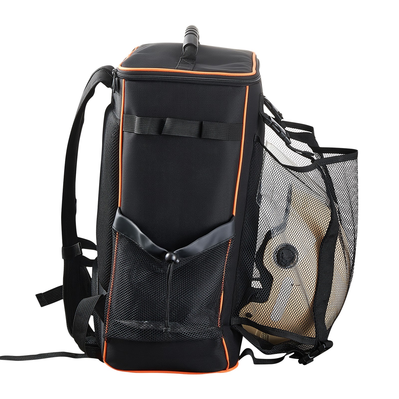 VEVOR 35.6L Welding Backpack 600D Polyester Welder Backpack for Tools and Helmet