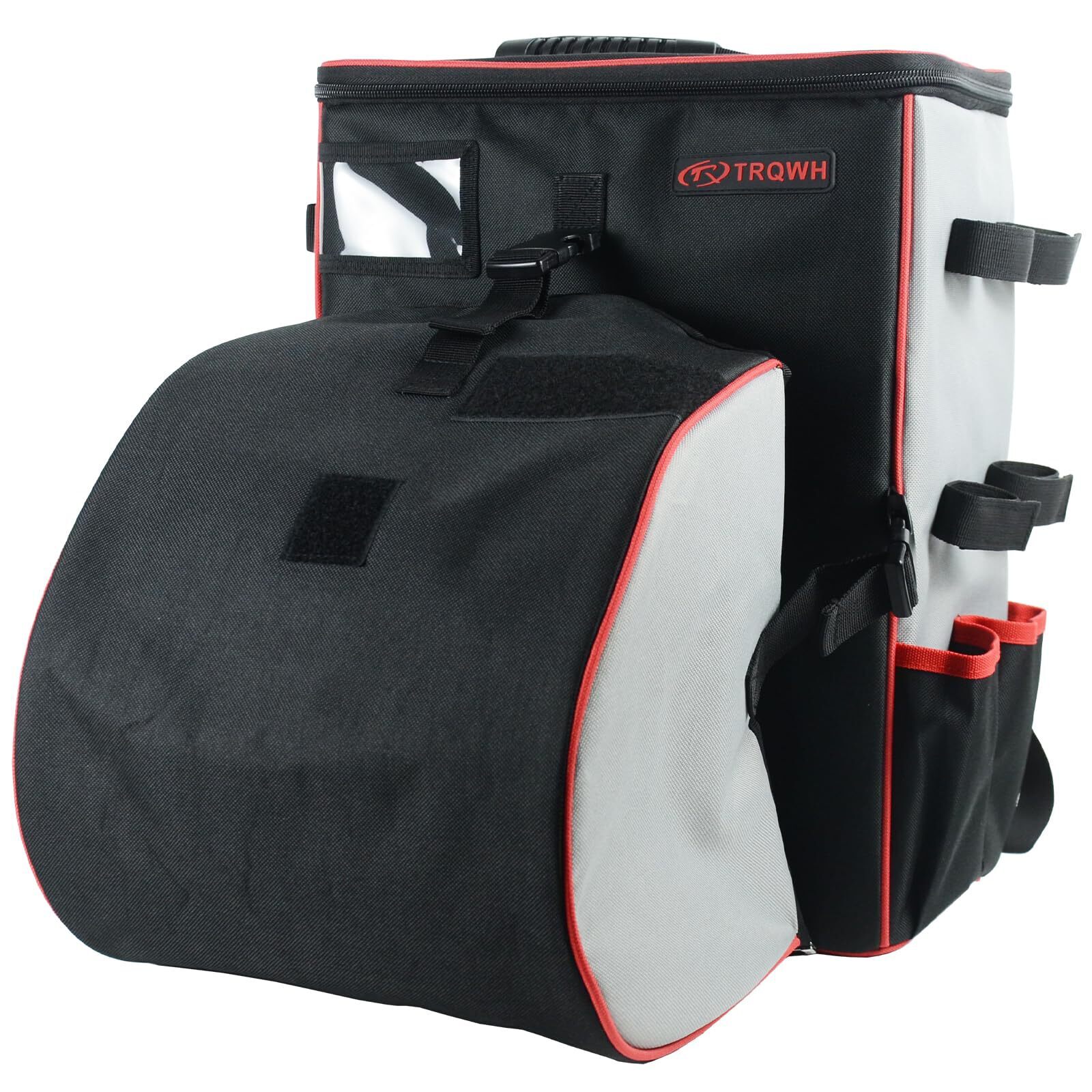 TRQWH Welder’s Backpack with Helmet Catch & Reinforced Bottom, Waterproof