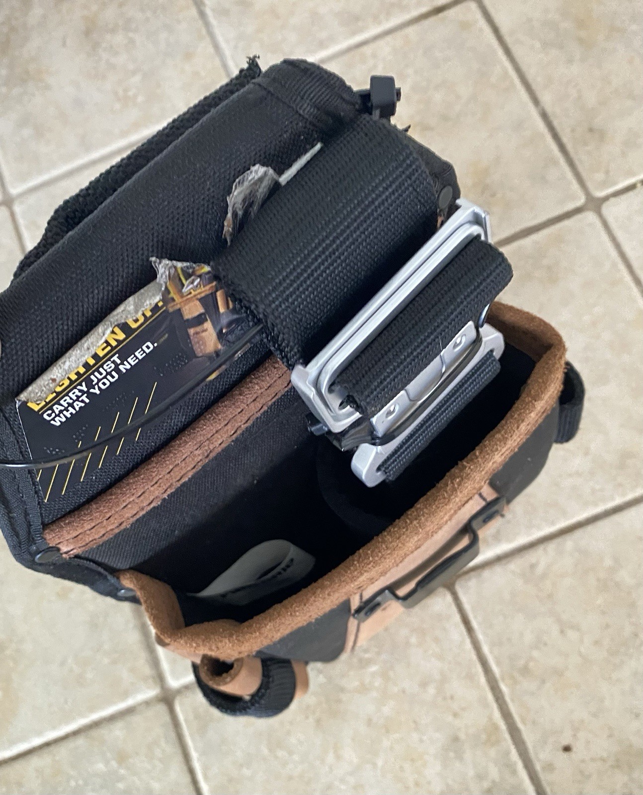 Firm Grip Everyday Belt Kit (Includes Utility Pouch and Hammer Sleeve) New