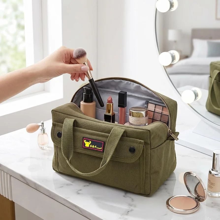 G & F Heavy Duty Mechanics Tool Bag Olive Green 11 x 7 x 6
