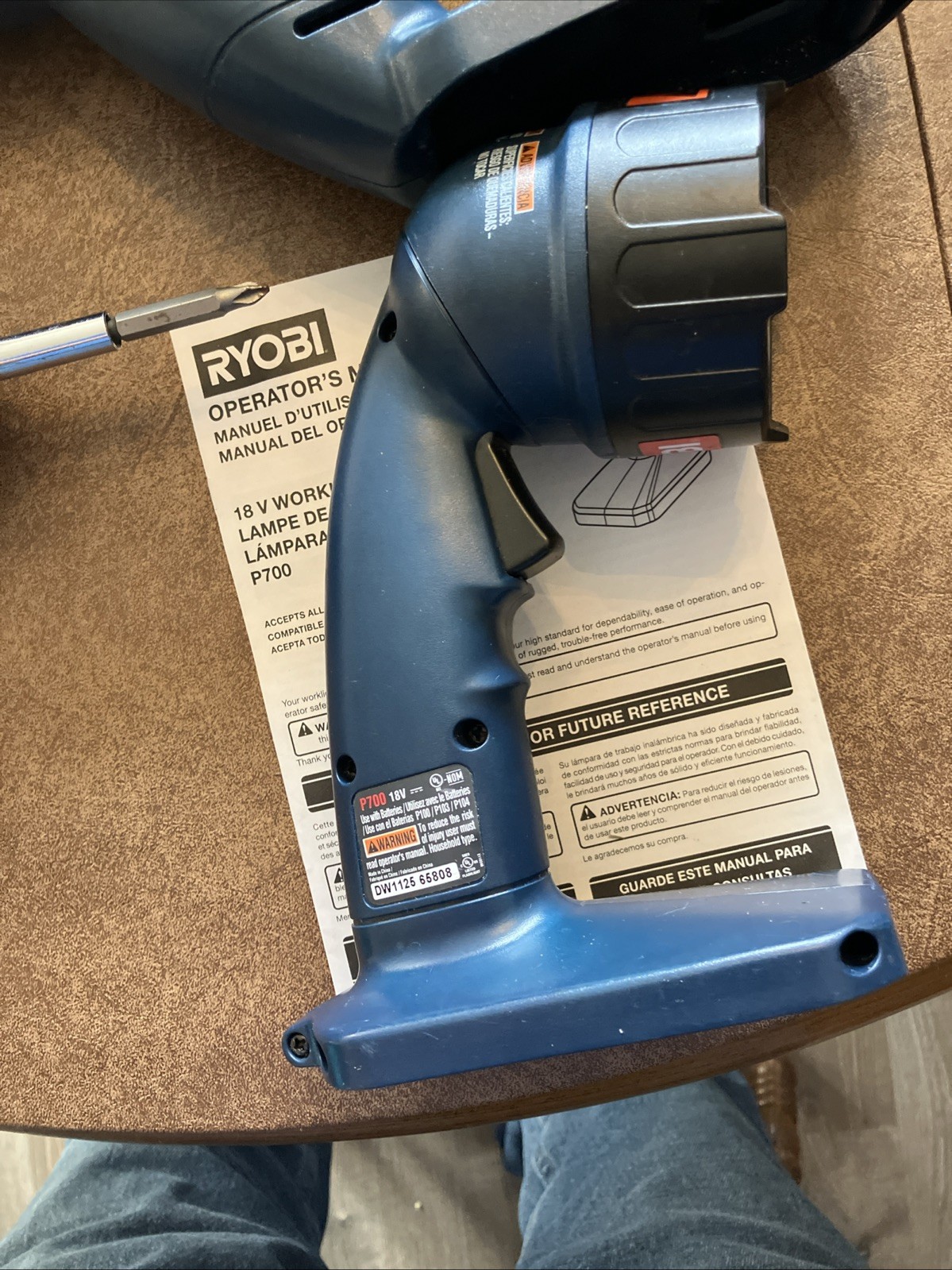 Ryobi Power Tools Drill, Reciprocating Saw & Contractors Bag. TESTED AND WORKS