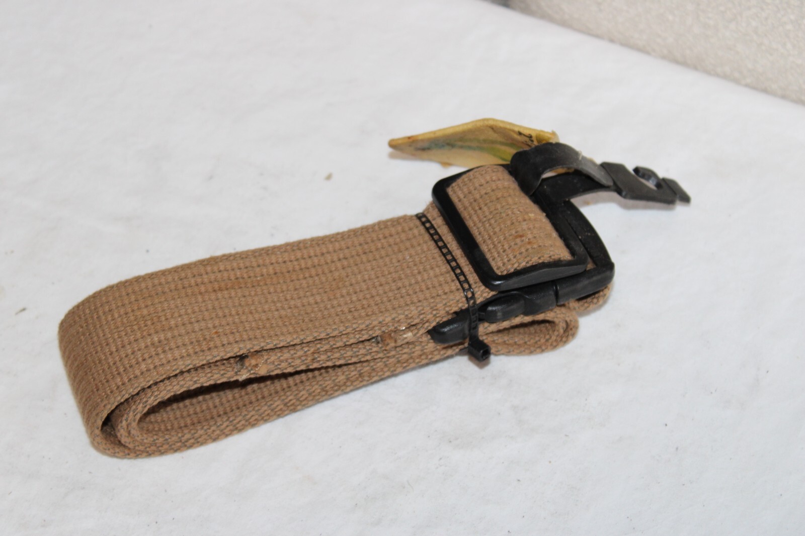 (2) COTTON WEB BELTS – McGuire-Nicholas – Fits to 48″ NEW