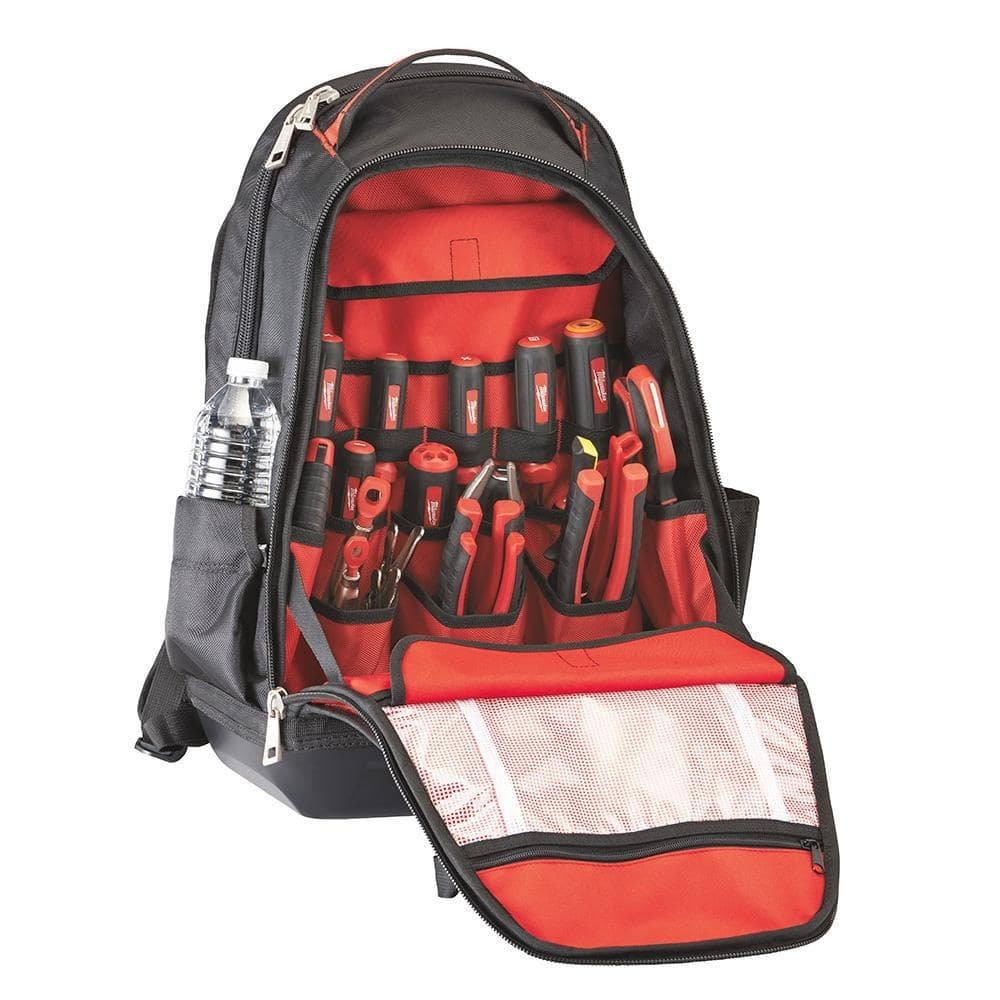 Heavy Duty Tool Backpack 35 Pocket Jobsite Storage Bag 48-22-8200