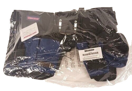 NEW Westward 5MZN4 Tool Belt-17 Pockets, WAIST SIZE-(37 in – 54″) black/blue
