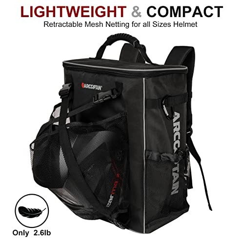 Tactical Backpack ARCCAPTAIN Welding Helmet Tool Laptop Bag