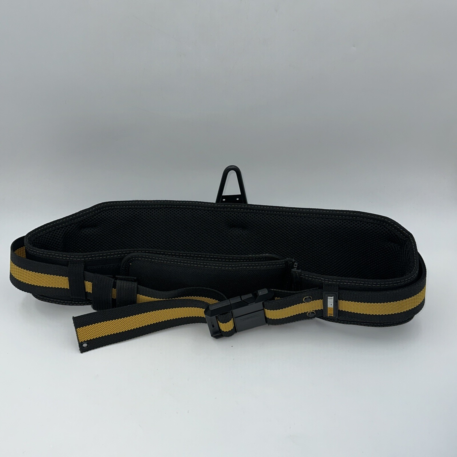 ToughBuilt Cliptech Pro Padded Tool Belt Black Yellow Adjustable TB-CT-40P