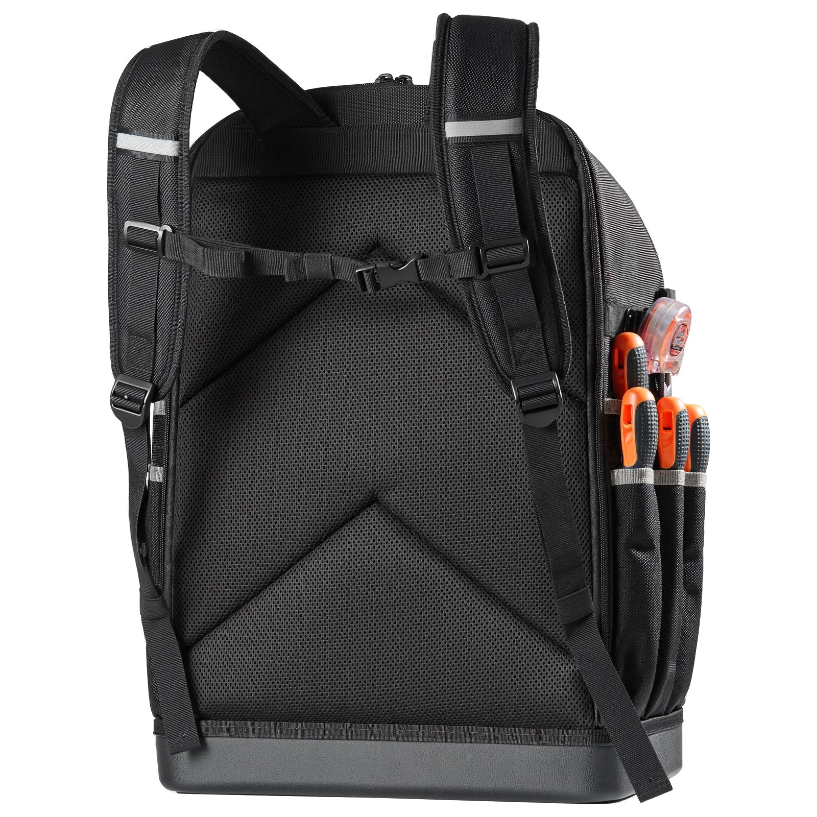 Tool Backpack 56 Pockets Splash-resistant Jobsite Backpack for Electrician
