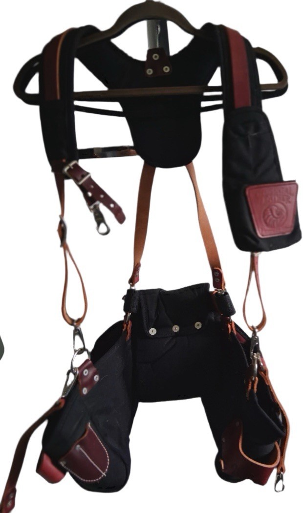 Occidental Leather Tool Belt, Pro Set With Stronghold Suspenders