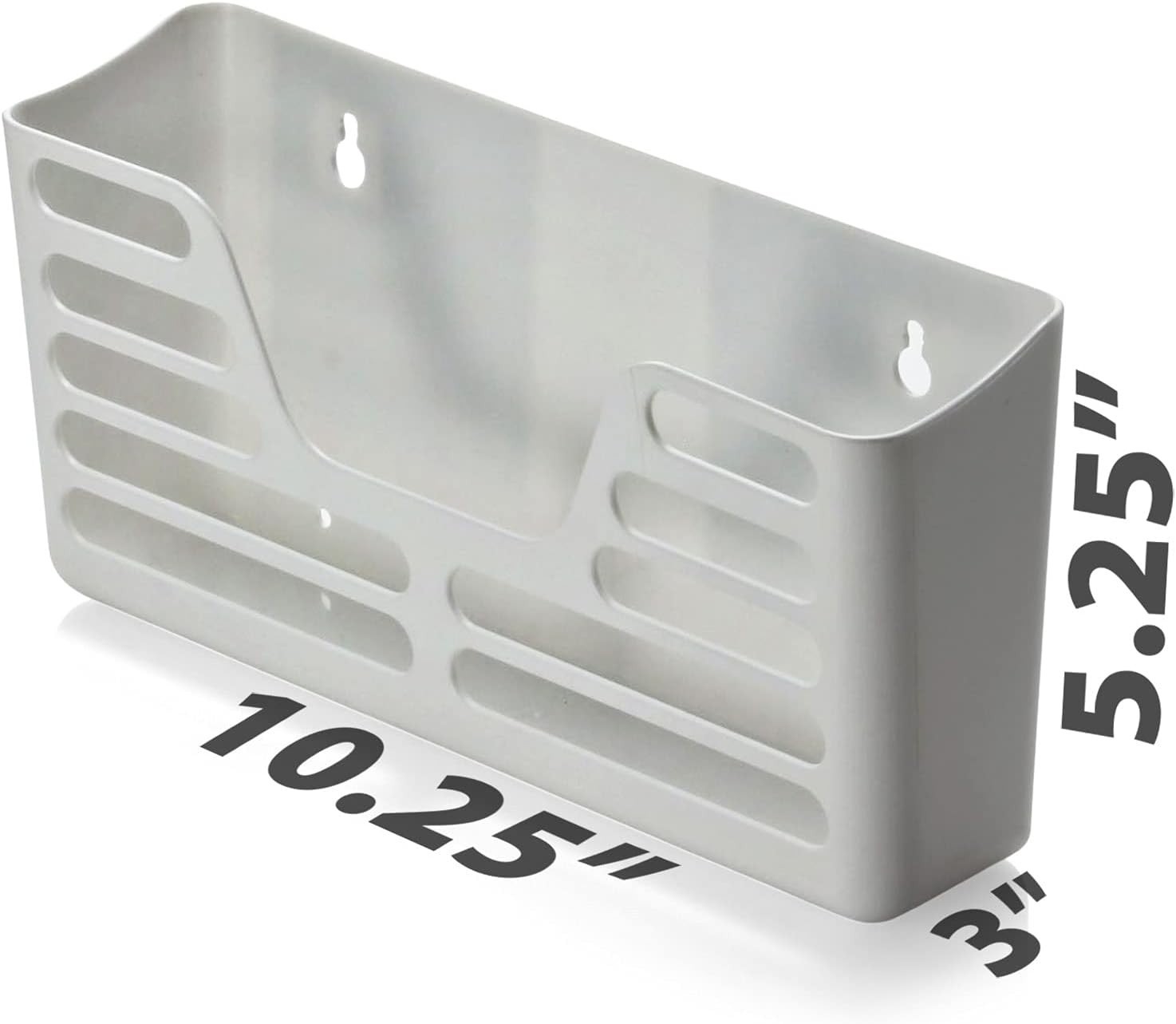 Elegant White Magnetic Pocket Organizer – Perfect for Home or Office Spaces