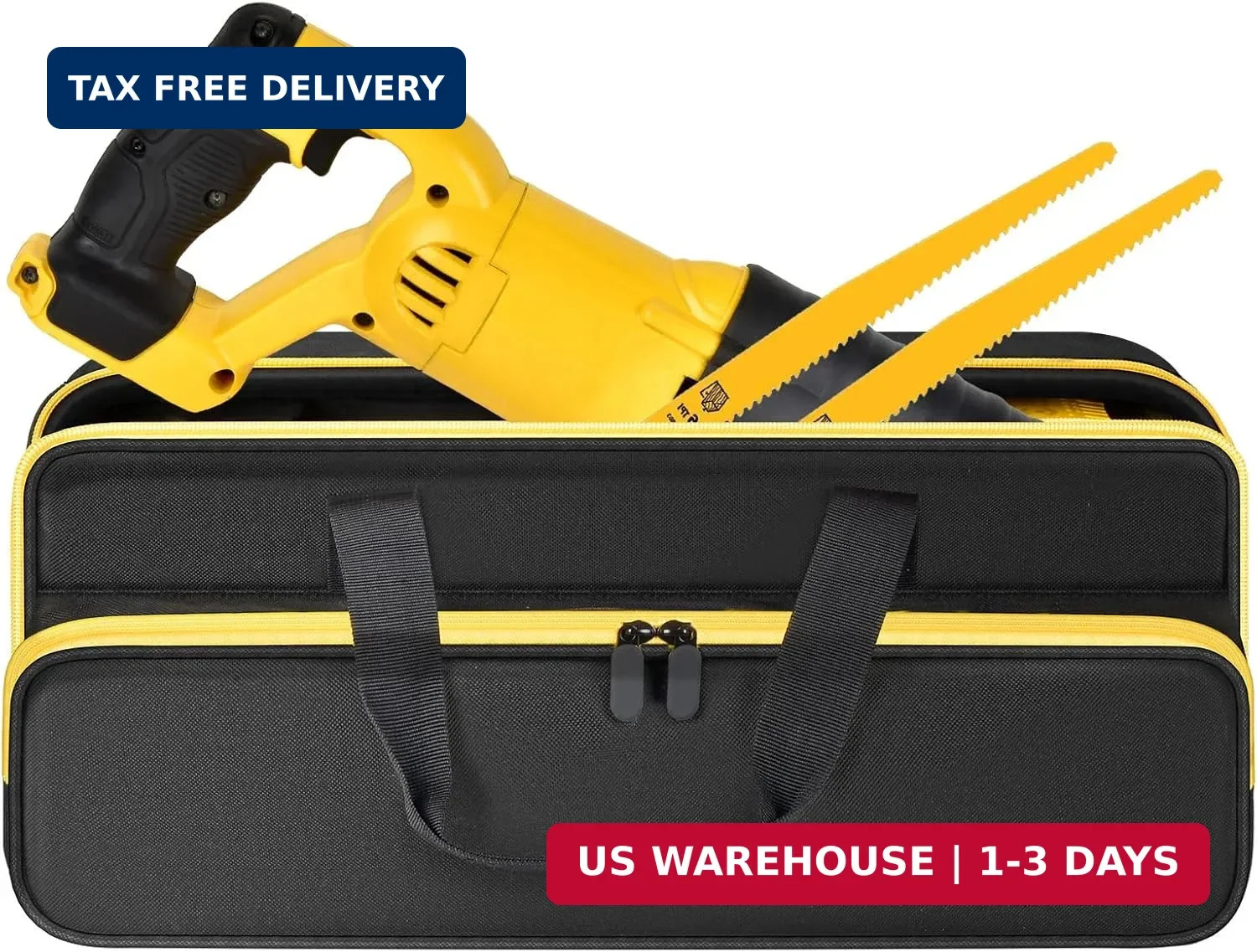 Tool Bag for DEWALT DCS380B 20V MAX Reciprocating Saw, for Makita JR184DZ / JR18