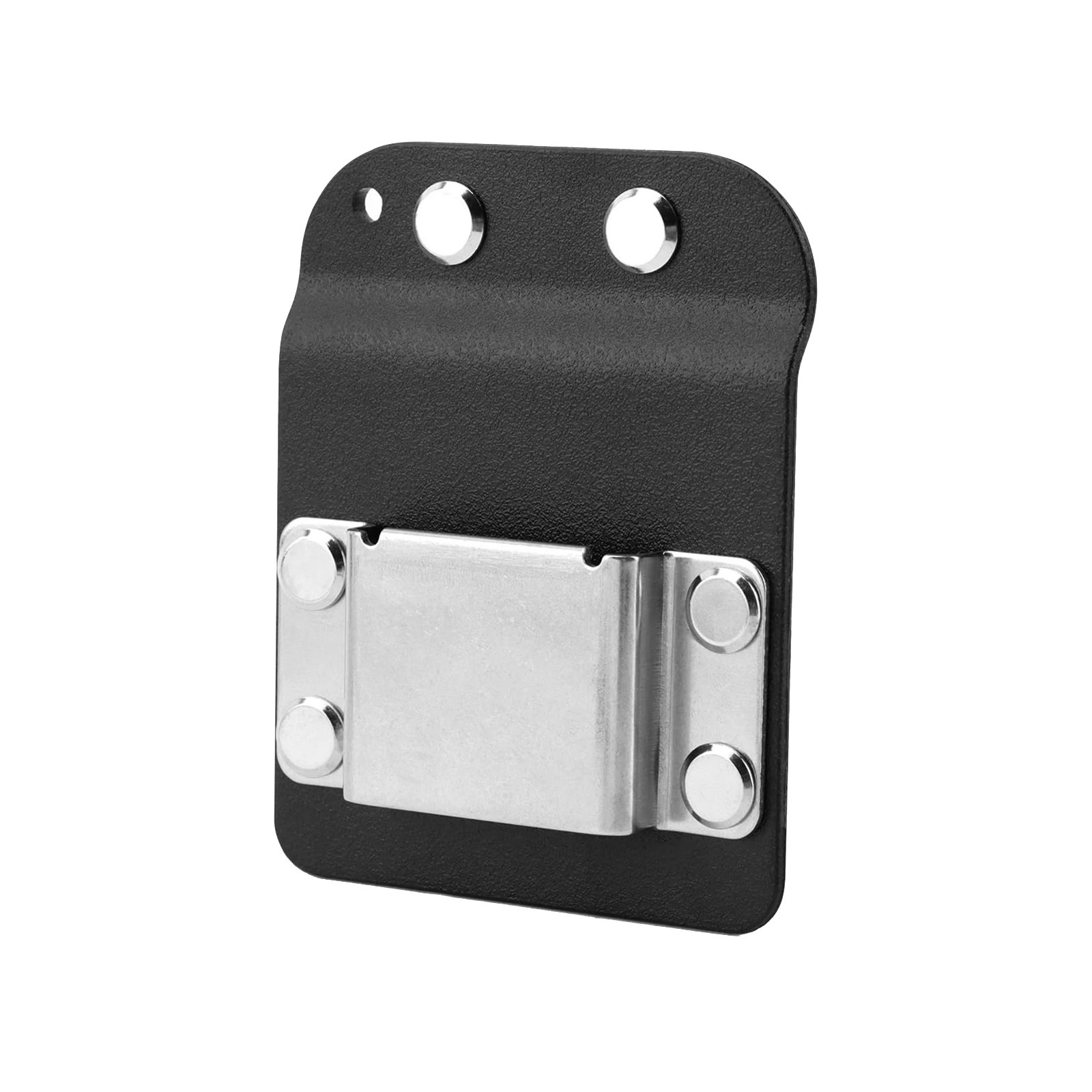 Low Profile Metal Tape Measure Holder For Tool Belt Clip Black Nylon Holster