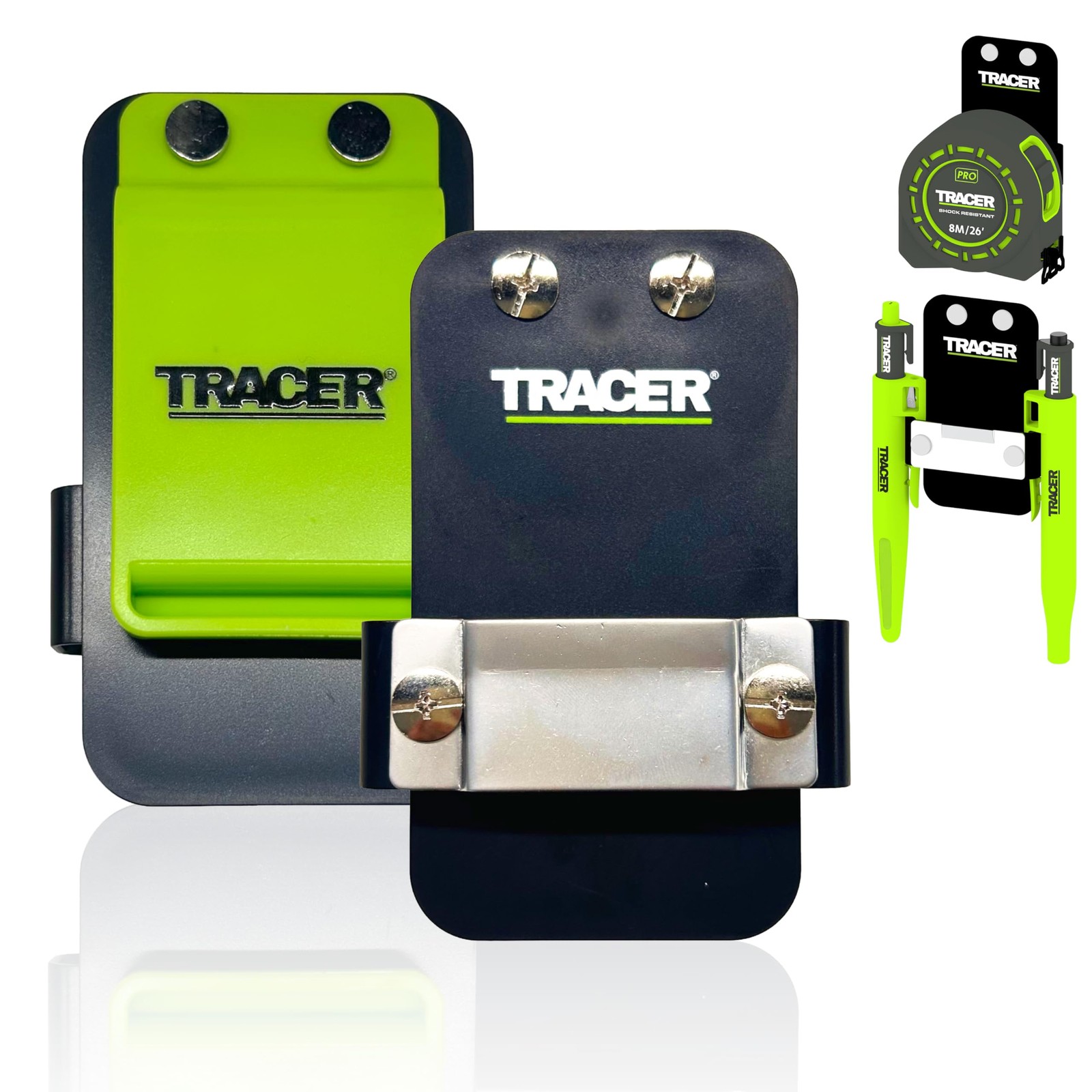 Metal Tape Measure Holster for Belt Holder with Clip Universal Tool Holster