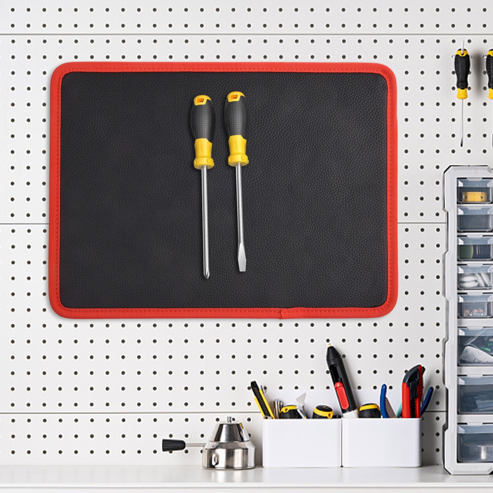 Robust Magnetic Tool Organizer Essential for Car Repairs and Home Projects