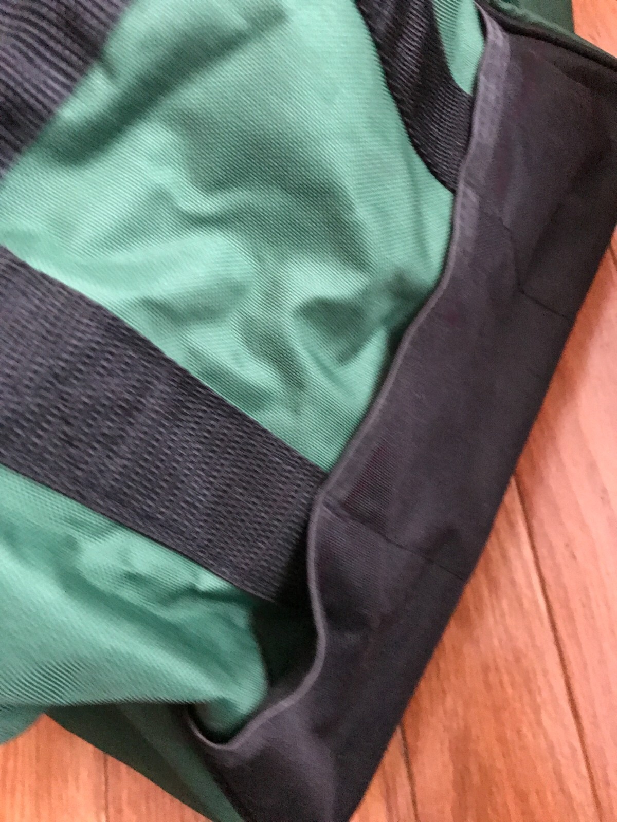Master Force Tools Large Storage Tote Bag 6 Pockets Black Green Handles 15x10x9