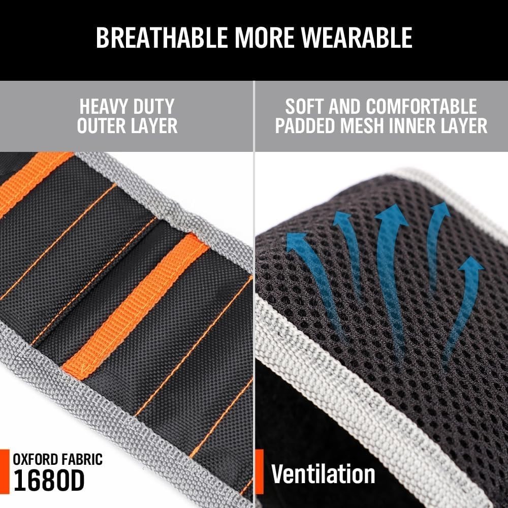 Cool Magnetic Wristband for Easy Tool Access: Ideal Valentine’s Day Gift for Him