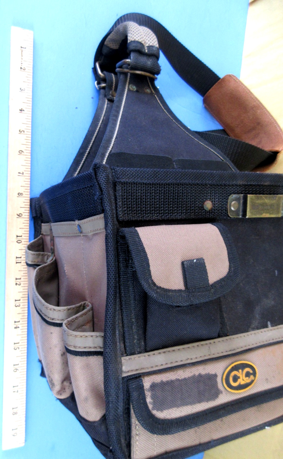 CLC Custom LeatherCraft Tool Bag Electrician Contractor Tote