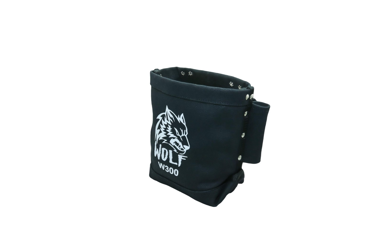 Wolf Black Canvas Tool Pouch, Tunnel Belt Loop, Bull Pin Loops & Bolt Bag Tot…