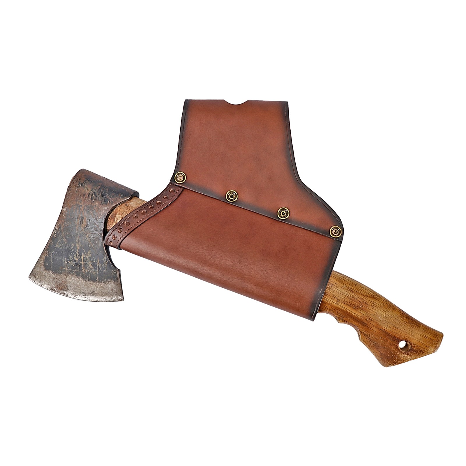 TOURBON Felling Axe Scabbard Logging Tape Measure Files Saw Scrench Belt Holster