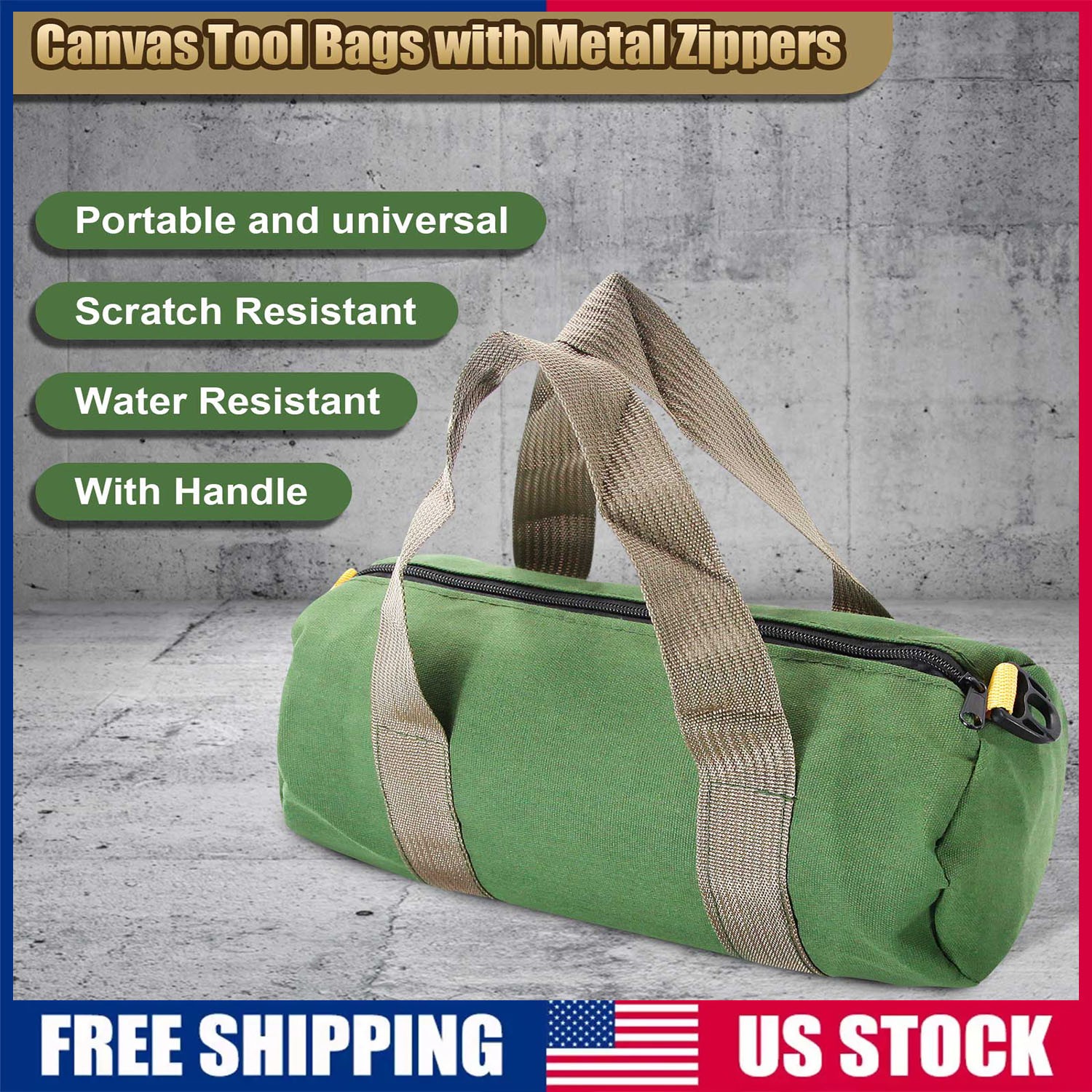 Hand Tool Pouch Storage Carry Bag Portable Toolkit Heavy Duty Canvas Waterproof