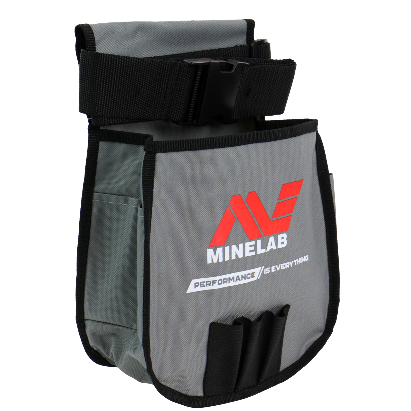 Minelab Metal Detector Finds Pouch in Grey & Black for Tools and Finds 9999-0076