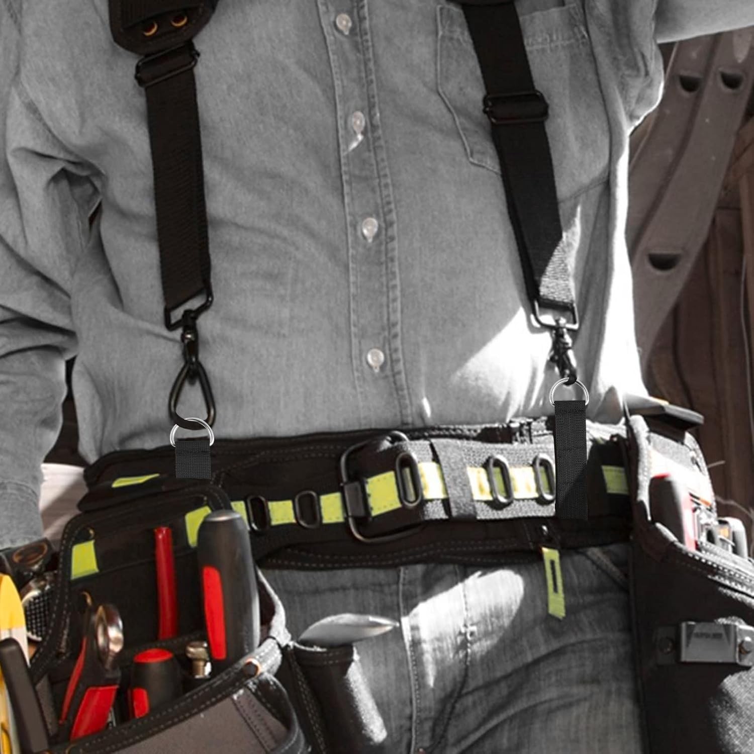 Heavy Duty Tool Belt Loop 4pcs Suspender Loop Suspender Attachment Tool Belt …
