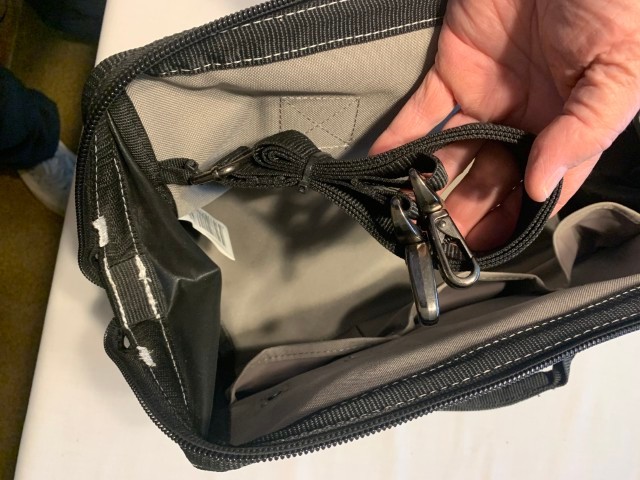 Husky 9″ x10″ x 17″ – Heavy Duty Canvas Tool Organizer Bag – In Mint Condition
