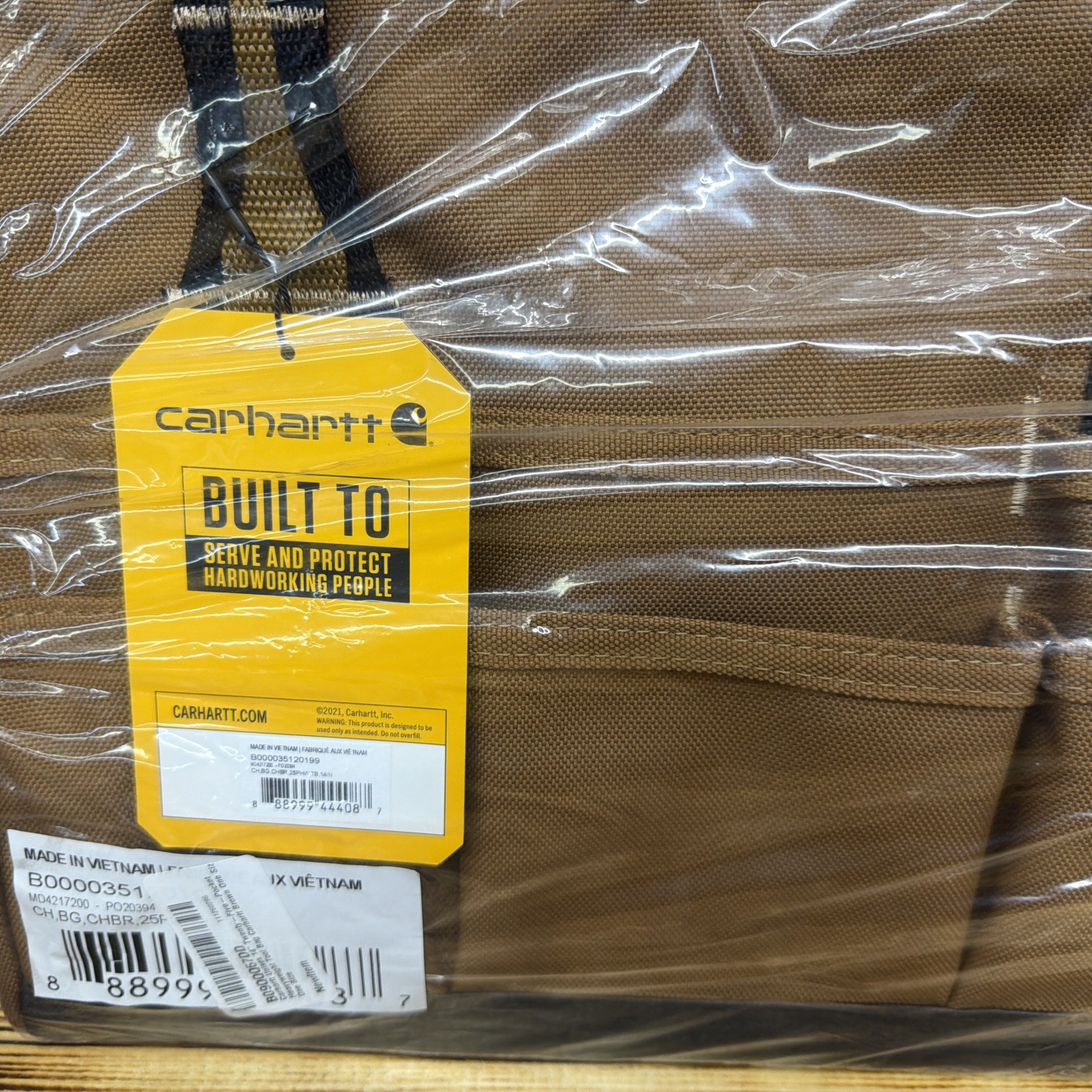 Carhartt 14 Inch Heavyweight Tool Bag with 26 Pockets, NWT