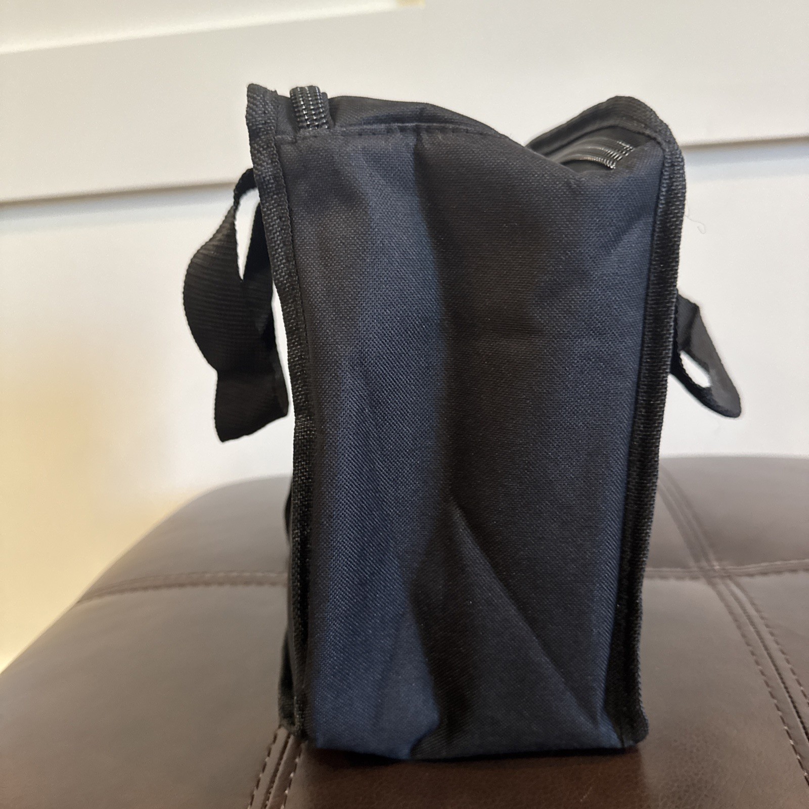 Craftsman Black Canvas Zippered Tool Bag with Carry Handles 10X10X6”