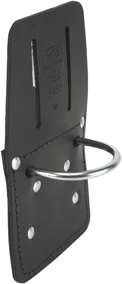 Professional Leather Hammer Holder with Metal Ring – Fits Belts up to 2.5 Inches
