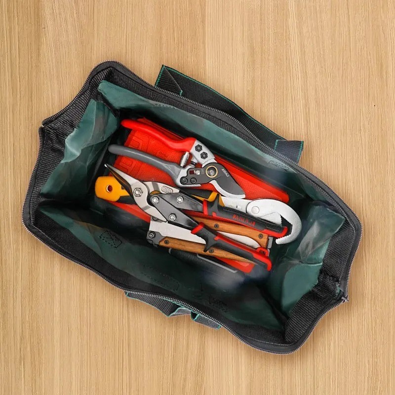AIRAJ 13 Inch Tool Bag Electrician Multifunctional Strong Durable Oxford Thicken