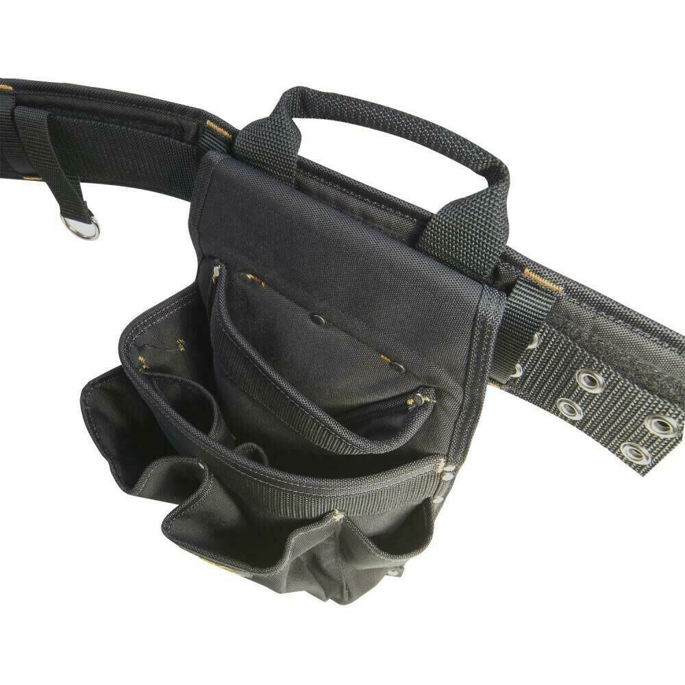 Clc 5609 Black Polyester Tool Belt, 20 Pockets