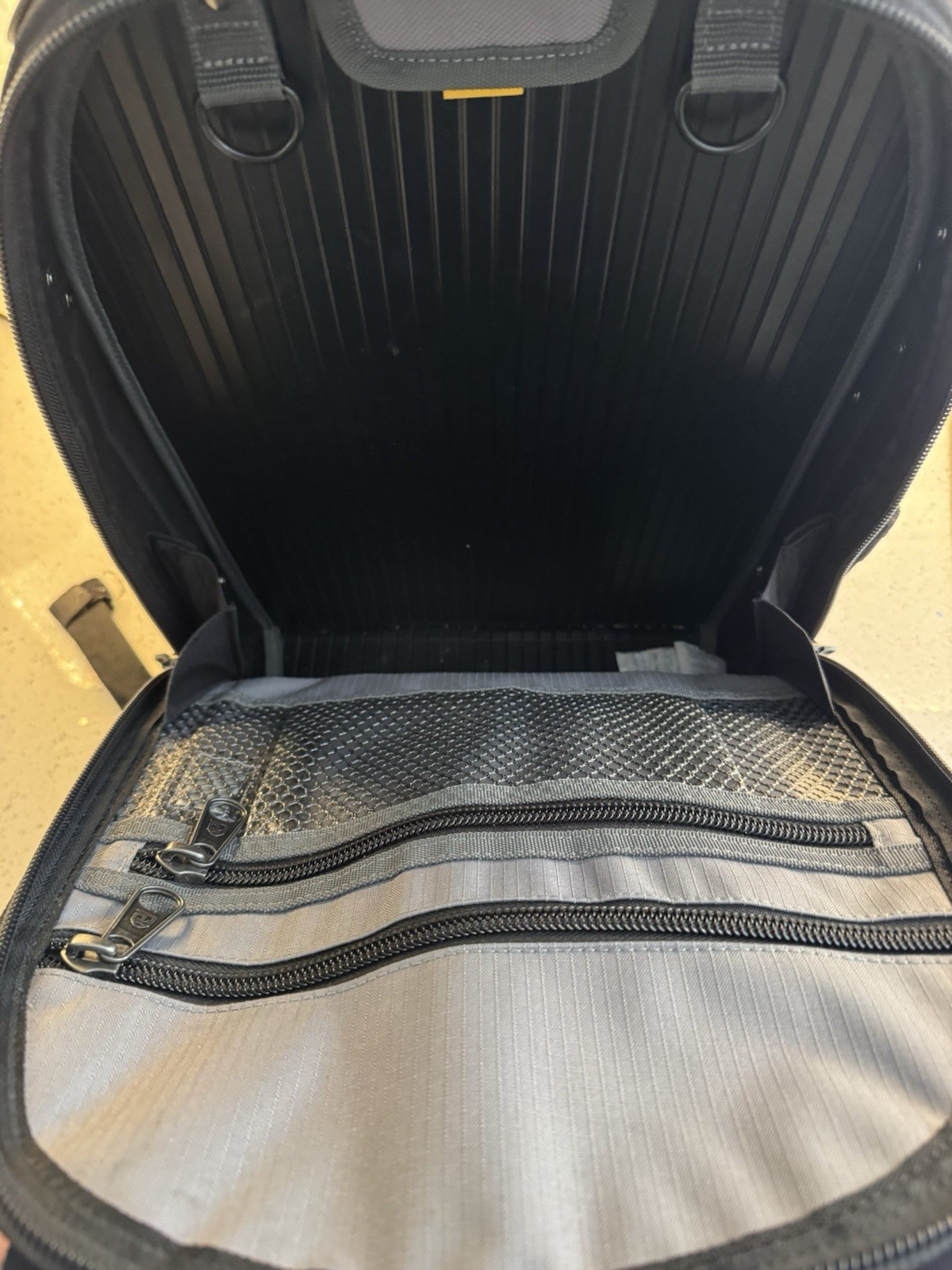 Veto Pro Pac Tech Pac Blackout Backpack With Hi Viz V-Swap Inserts EXCELLENT