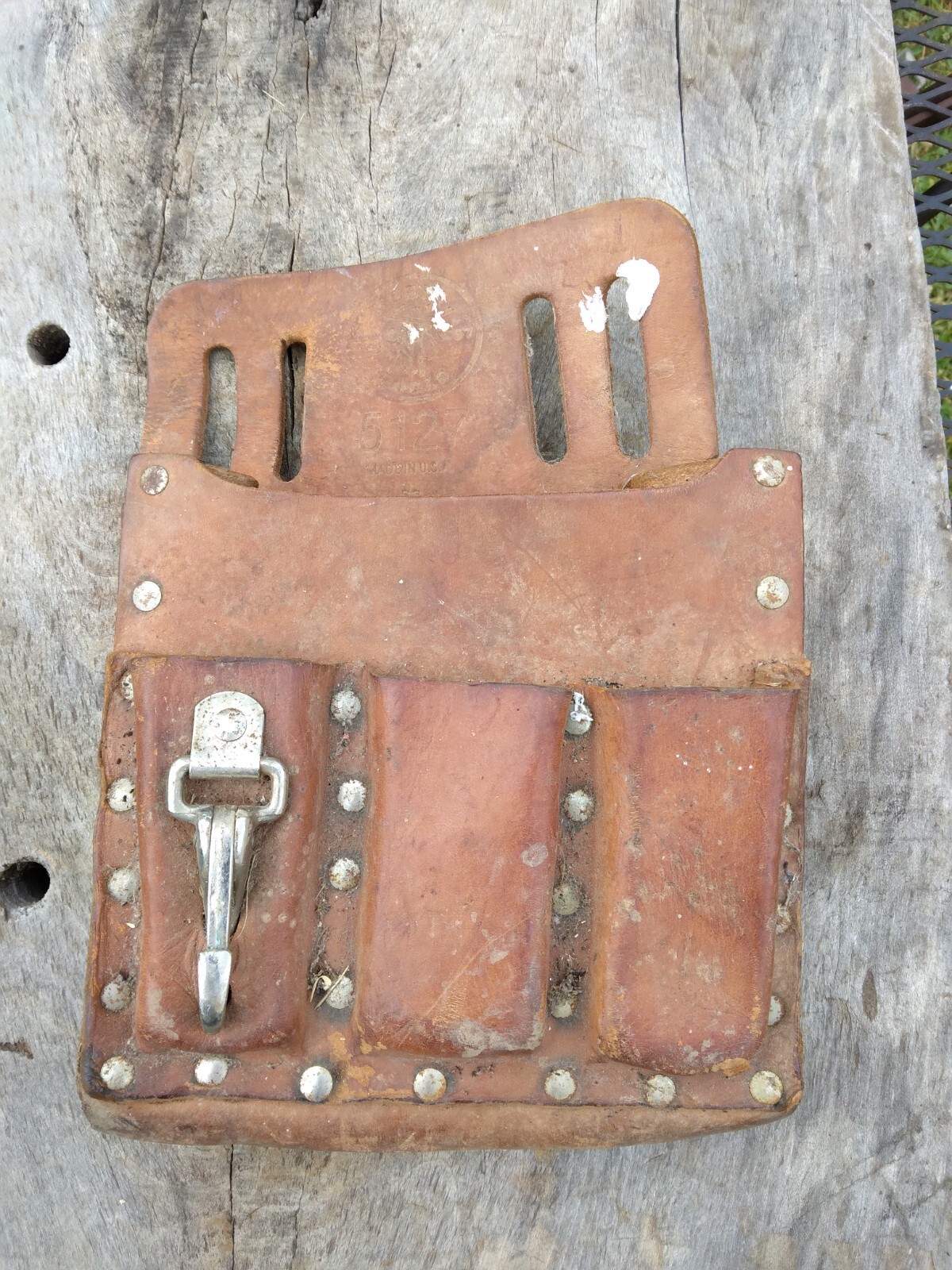Vintage Klein Tools 5127 Lineman’s Tool Pouch