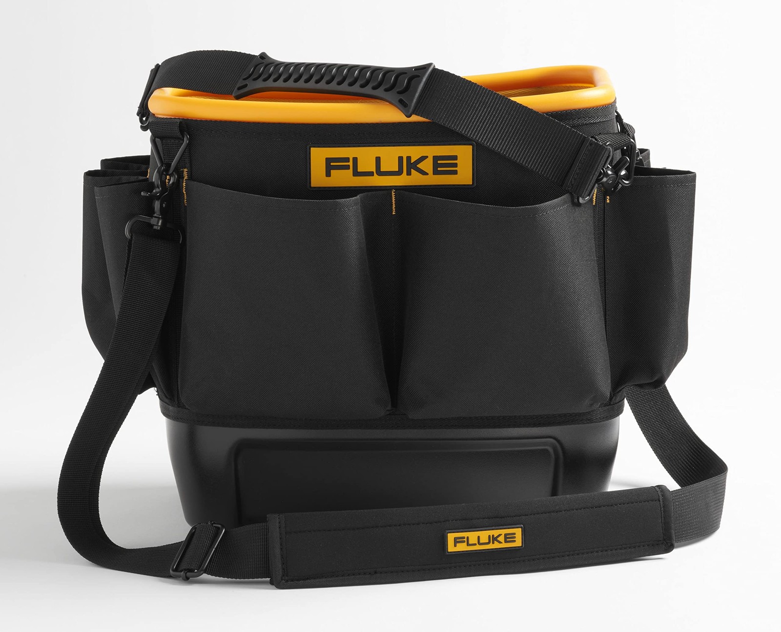 Fluke Tb25 Hard Body Oval Tool Bucket Bag Waterproof Hard Bottom Base And 28