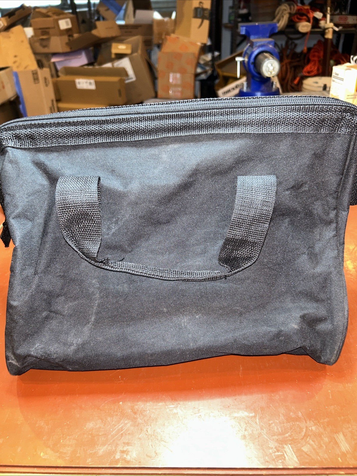 DeWalt Tool Tote Storage Organizer Bag: 15″x11″x9.5″ – Yellow + Black – Canvas